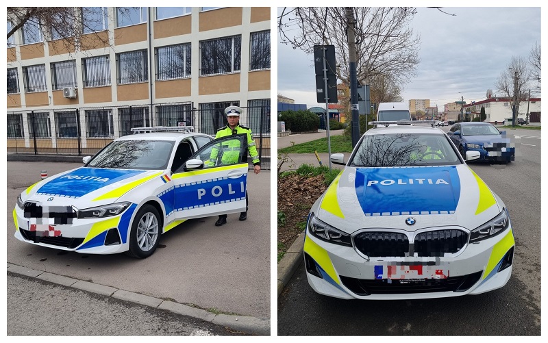 Constanța are trei BMW-uri de poliție – primele imagini cu noile mașini de lux care se află în dotarea IPJ Constanța