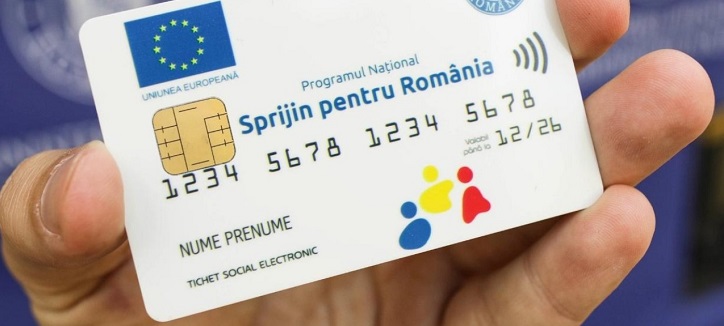 Cardurile pentru alimente și mese calde, au fost încărcate cu o nouă tranșă de 250 de lei