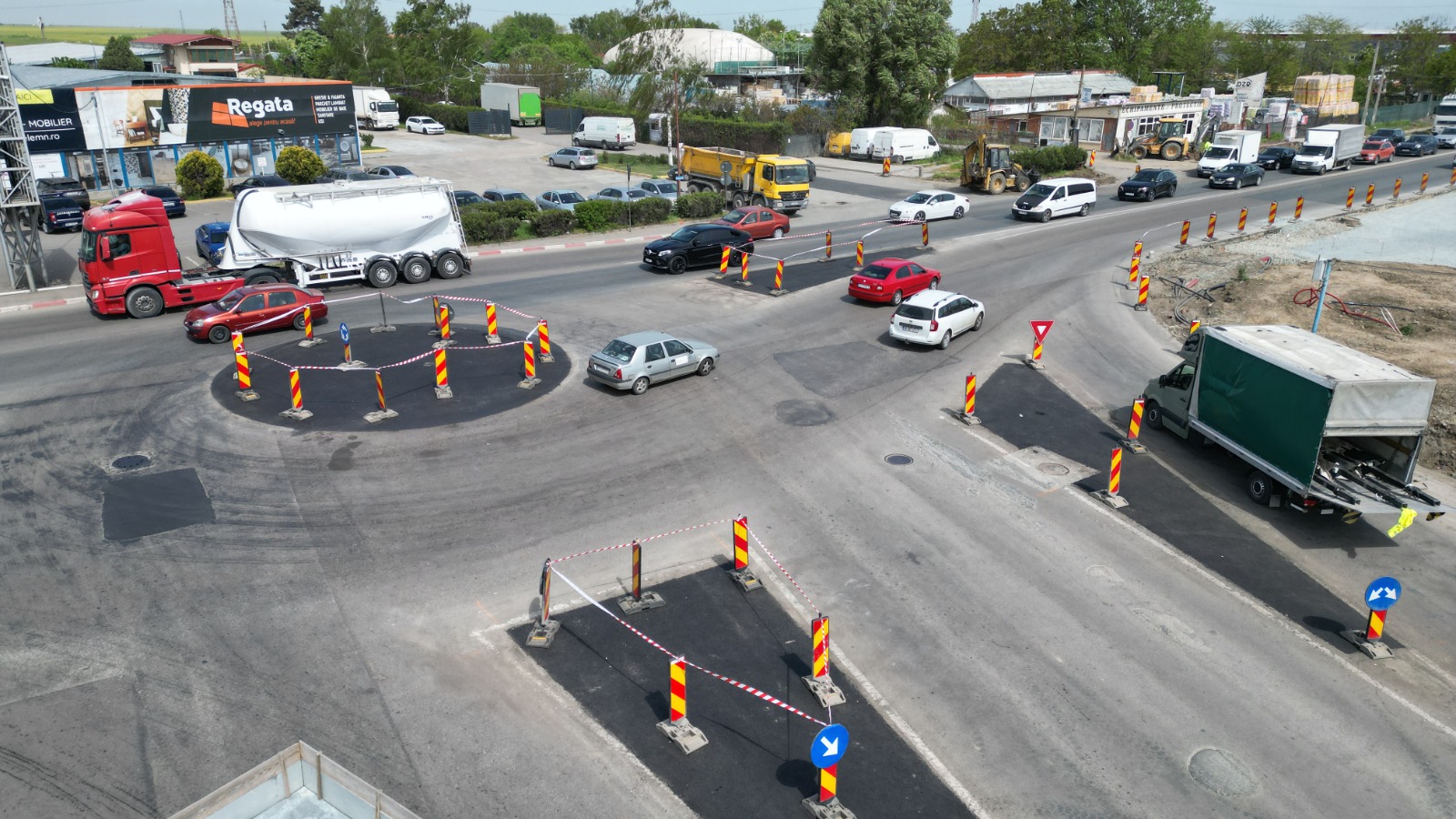 Atenție, șantier! Bulevardul Aurel Vlaicu va fi reamenajat de Hornbach în zona intersecției cu strada Nicolae Filimon