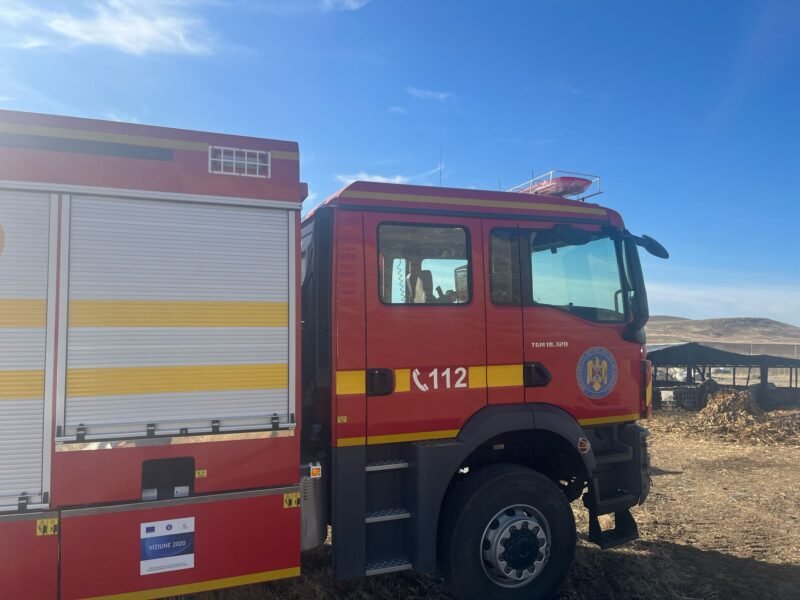 JUDEŢUL TULCEA. 180 de miei au murit într-un incendiu izbucnit la un saivan