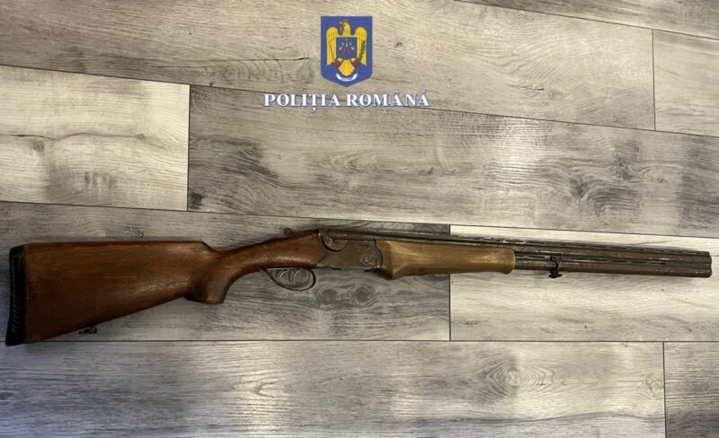 CONSTANŢA. Un bărbat s-a ales cu dosar penal pentru că deţinea ilegal o armă de vânătoare