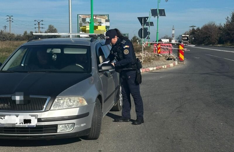 Razie în Năvodari. Poliţiştii au dat amenzi de peste 47.000 de lei – 12 şoferi au rămas fără permis din cauza vitezei
