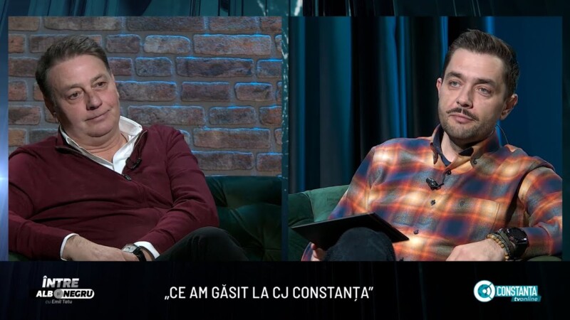 Florin Mitroi – „Ce am găsit la Consiliul Județean”, „Între alb și negru” cu Emil Tatu