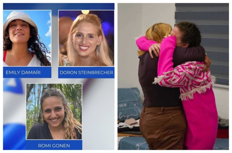 Romi, Emily şi Doron sunt din nou alături de familiile lor, după 471 de zile în captivitate în Gaza. Familia lui Doron, ostatica româno-israeliană: “Iubita noastră s-a întors în sfârşit în braţele noastre”