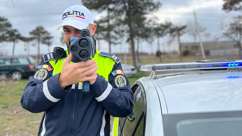 Acțiune pentru prinderea vitezomanilor în perioada 7 – 13 aprilie 2025! Polițiștii constănțeni vor folosi toate echipamentele din dotare