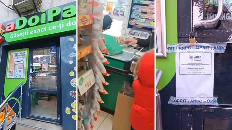 (VIDEO) CONSTANȚA. Magazin La Doi Pași închis temporar de comisarii de la Protecția Consumatorilor: vânzarea de țigări electronice minorilor, printre nereguli