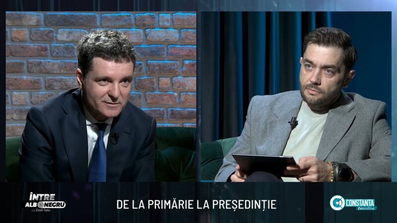 De la primărie la președinție, „Între alb și negru” cu Emil Tatu