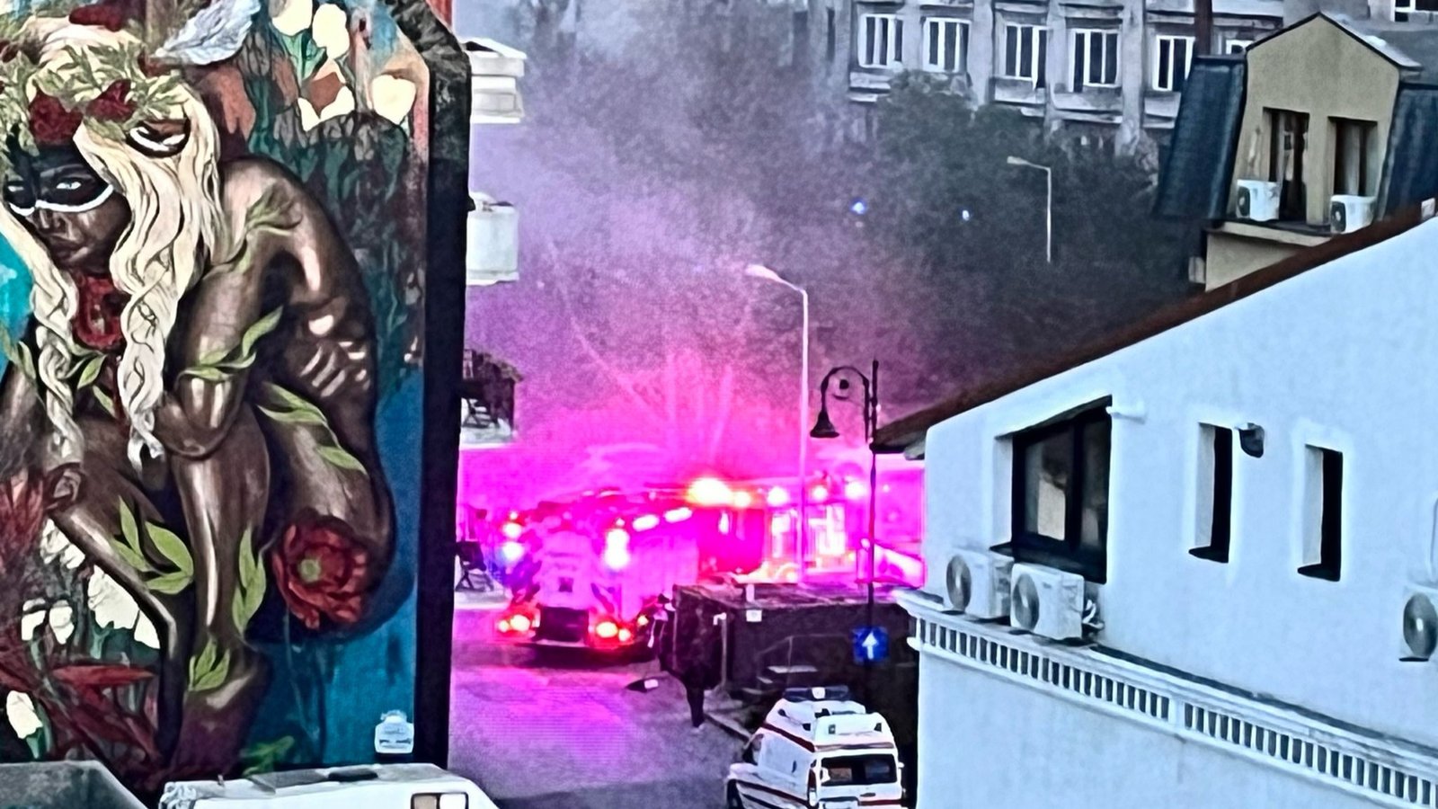 Incendiu la o clădire dezafectată din Constanța