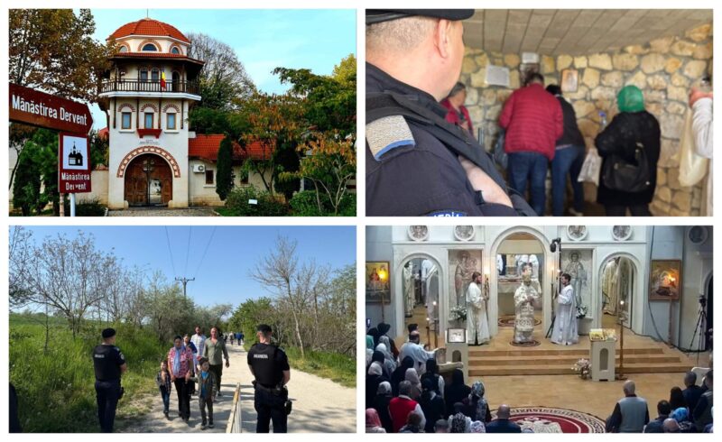 JUDEȚUL CONSTANȚA. Izvorul Tămăduitor de la Mănăstirea Dervent, locul unde mii de credincioși vin să se vindece cu apă sfințită