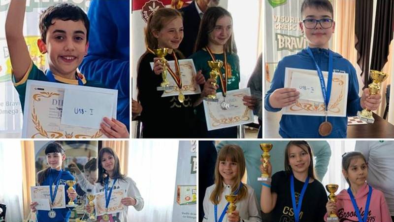 O generație de aur crește sub ochii noștri! Micii șahiști de la CSM Constanța, rezultate remarcabile de Campionatul Județean de Șah