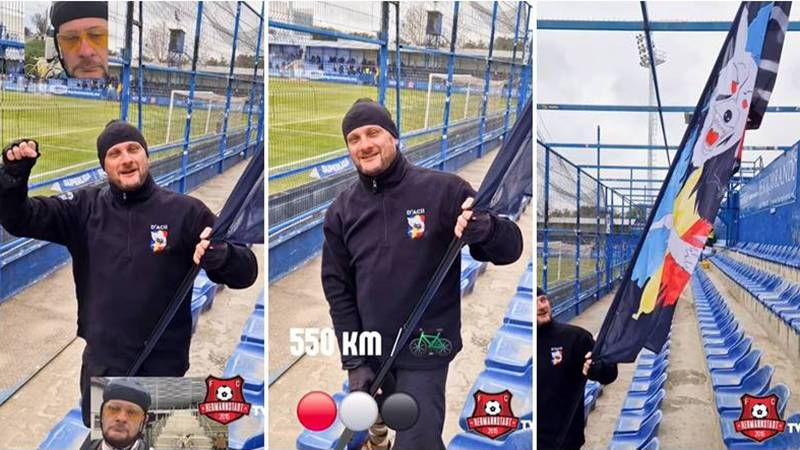 Farul a remizat cu Hermannstadt, scor 1-1. Un suporter a parcurs 550 de kilometri pe bicicletă, de la Sibiu la Constanța, pentru a fi prezent la meci