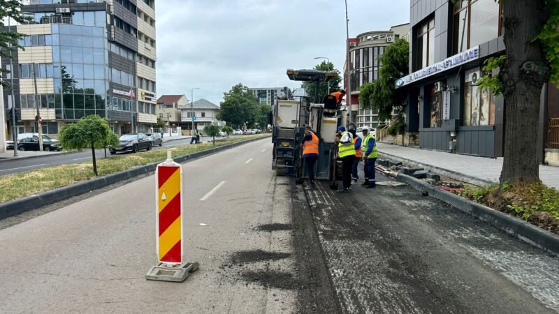 Nervii șoferilor, puși din nou la încercare. Lucrări pe bulevardul Mamaia – unde sunt restricții de trafic
