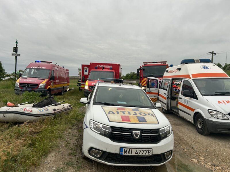 UPDATE. Tragedie în Portul Medgidia: un bărbat a murit, fiul său a fost salvat de un polițist