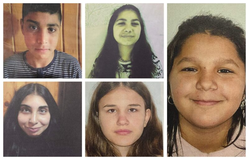 CONSTANȚA. Cinci copii sunt dați dispăruți după ce au plecat dintr-un centru de plasament: i-ați văzut?