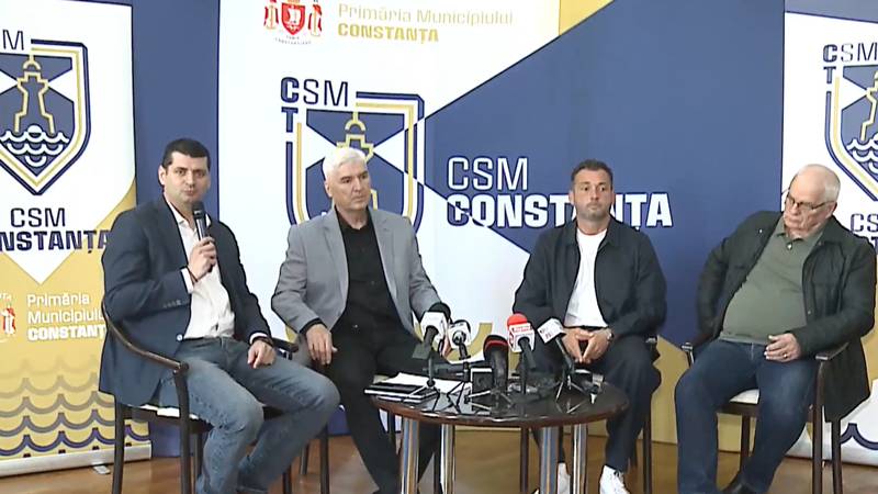 Echipa de handbal a CSM Constanța are o nouă conducere tehnică formată din Aihan Omer și Marius Stavrositu. Mihai Ochiuleț: „Nu se desființează nicio echipă. Construim de la zero”