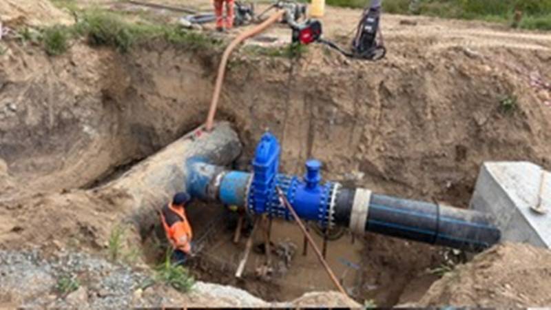 ANUNȚ RAJA. Lucrările de conectare la sistemul centralizat de alimentare cu apă a noilor rețele din localitățile Lumina și Năvodari au fost demarate conform graficului