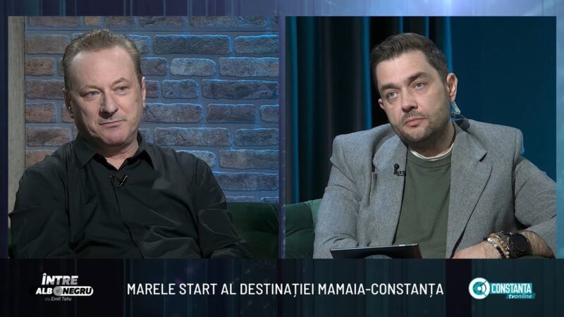 Marele start al destinației Mamaia – Constanța! „Între alb și negru” cu Emil Tatu