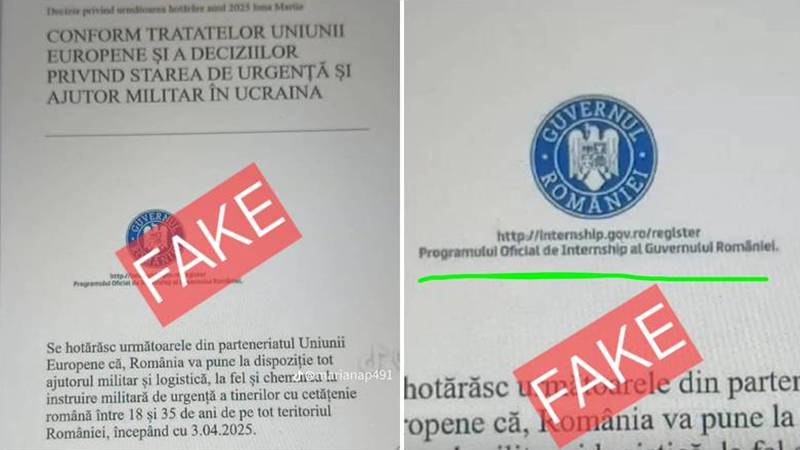 MAI dezminte un nou fake news care circulă pe internet: România nu participă la un conflict militar