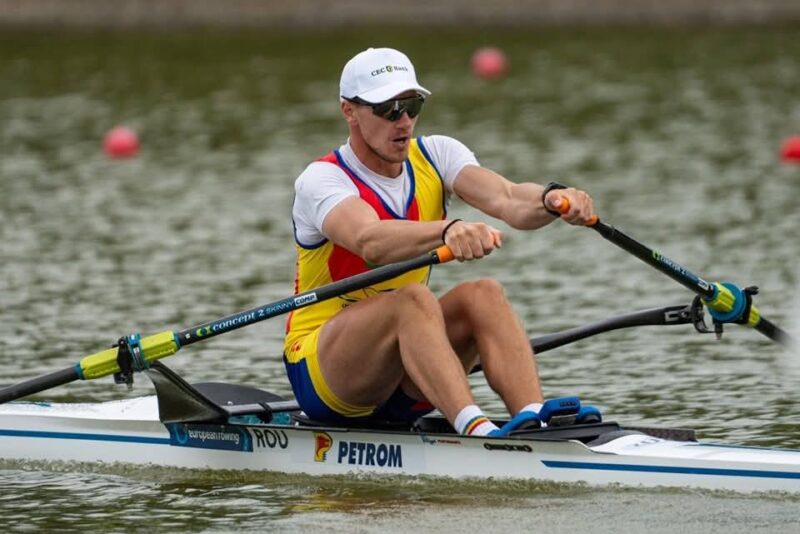 Români care ne fac mândri! Premieră în istoria canotajului românesc: prima medalie în barca de simplu masculin la o competiție majoră!