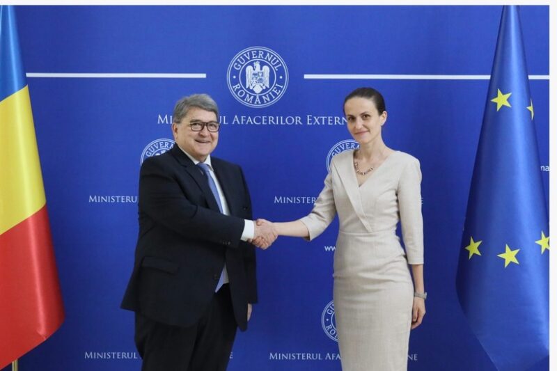 Oana Ţoiu a preluat mandatul la Ministerul de Externe