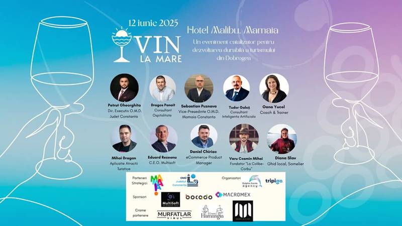 Mamaia-Constanța sprijină turismul viticol și dezvoltarea litoralului prin evenimentul „VIN la mare”