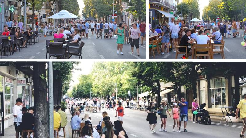 Bulevardul Tomis redevine pietonal și în acest weekend