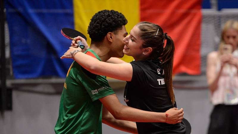 Constănțeanca Bianca Mei-Roșu, pe podiumul continental! Medalie de bronz la Campionatul European de Tenis de Masă pentru juniori, în proba de dublu mixt