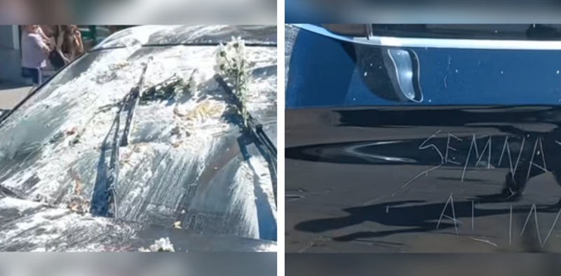 „Să te saturi de…!”. Alina s-a răfuit nu cu amanta, ci cu BMW-ul soțului!