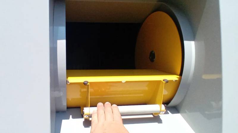 (FOTO) Eco-insulă vandalizată în municipiul Constanța, înainte de a fi dată în folosință