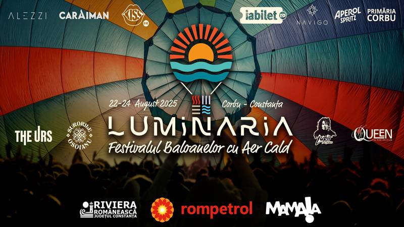 Dobrogea se înaltă în lumină: Luminaria Festival aduce baloane, muzică și povești sub cerul de la Colibe, Corbu