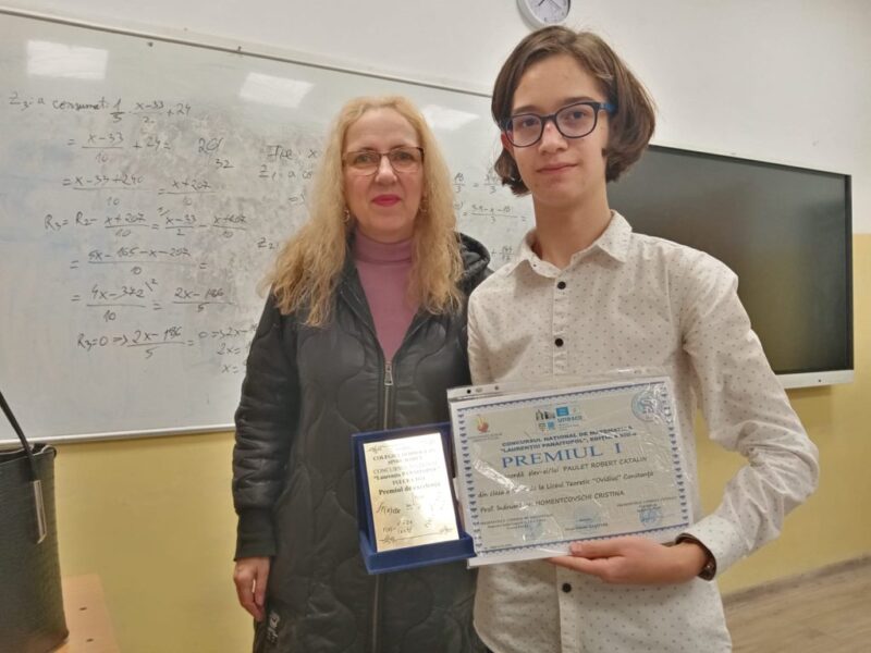 Constănțeni de 10! Robert, un tânăr cu media 10 la Evaluarea Națională, ne învață cum arată bunătatea: “Să ne gândim mereu la cei din jur și să nu fim egoiști