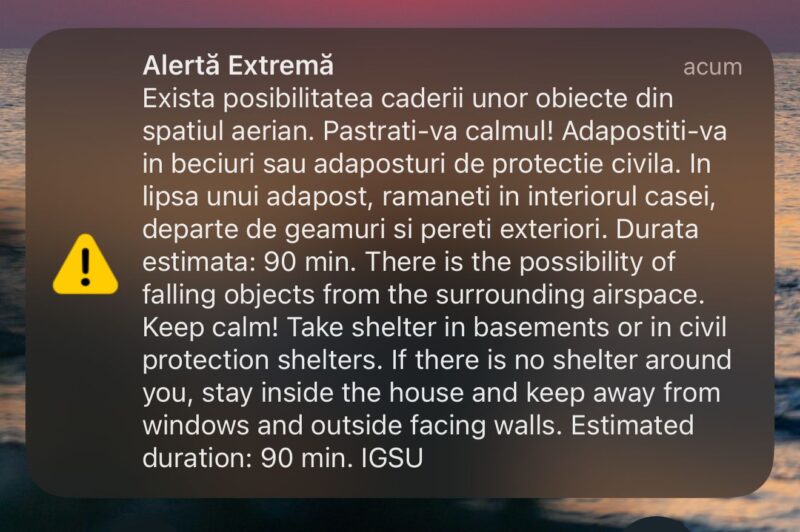 Atacuri ruseşti în Ucraina, la graniţa cu România! A fost emis mesaj RO-Alert în judeţul Tulcea – 19 apeluri la 112!