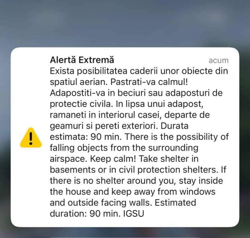Porturile ucrainene de la Dunăre, atacate cu drone: tulceni sfătuiți să se ascundă în beciuri și adăposturi! Două aeronave Typhoon, ridicate de la sol