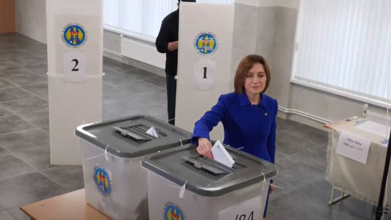 (VIDEO) ALEGERI PARLAMENTARE ÎN R. MOLDOVA. Maia Sandu a votat: „Moldova, casa noastră scumpă, este în primejdie”