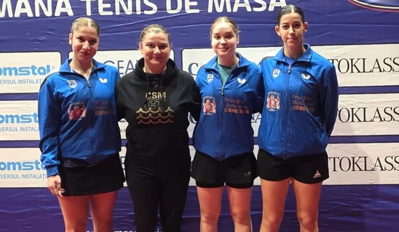 CSM Constanța, lider în Superliga de tenis de masă după un tur perfect. “Ne bucurăm că am învins jucătoare mari ale României. Vom da tot ce avem mai bun și în viitor”