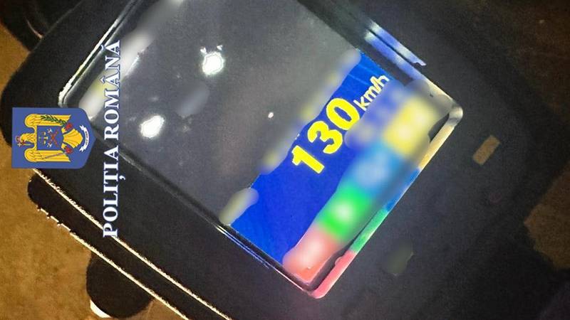 Șofer prins circulând cu 130 km/h pe bulevardul Mamaia. IPJ Constanța: Singura „linie de finish” care chiar contează e siguranța