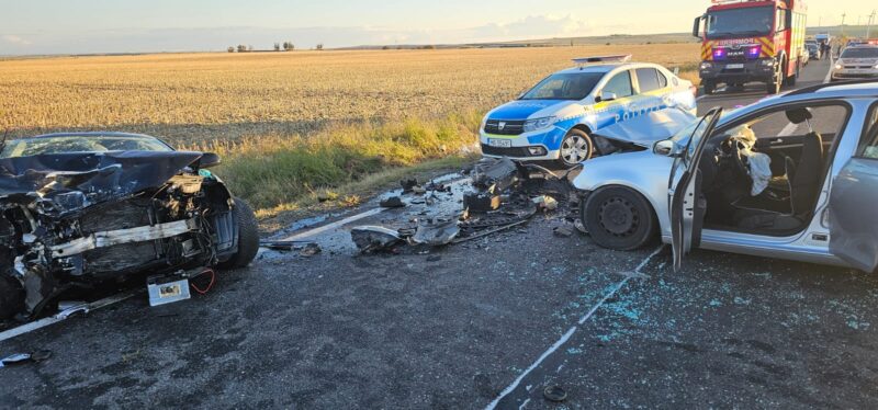 UPDATE. Accident grav în județul Constanța – 4 persoane au ajuns la spital!