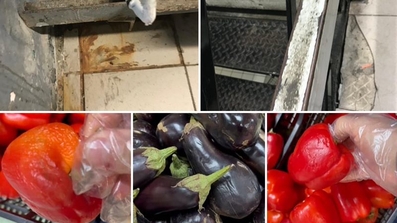 (FOTO/VIDEO) CONSTANȚA. Magazinul Alfa Beta din Tomis 3, închis temporar de Protecția Consumatorilor: mizerie de nedescris și produse expirate