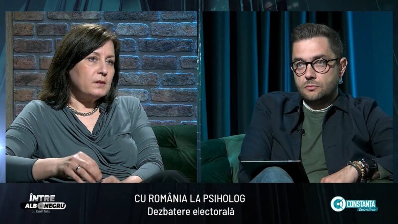 Cu România la psiholog, „Între alb și negru” cu Emil Tatu