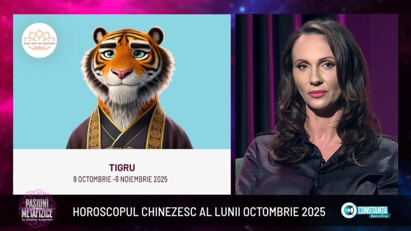 Horoscopul chinezesc al lunii octombrie 2025, „Pasiuni Metafizice” cu Cristina Vladimirov