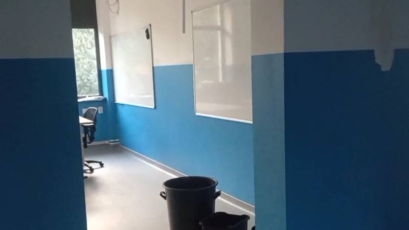 Au fost suspendate cursurile la Școala nr. 7 din Constanța din cauza infiltrațiilor