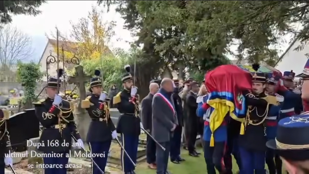Rămășițele lui Grigore Alexandru Ghica sunt aduse astăzi din Franța