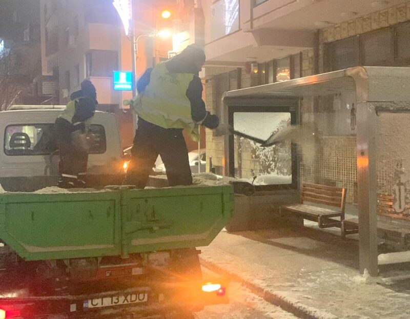 Constanța, sub cod galben de vânt. Primăria anunță că se circulă în condiții bune pe toate arterele din oraș