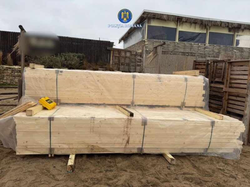 JUDEȚUL CONSTANȚA. S-a ales cu dosar penal și a rămas și fără autovehicul după un transport ilegal de lemne