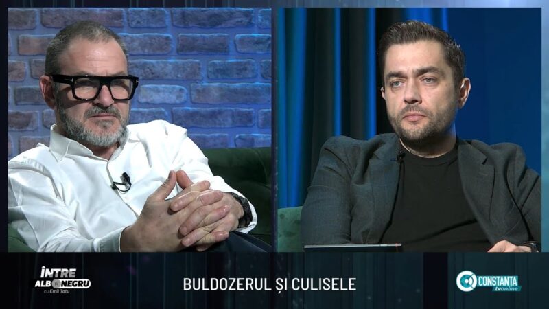 Buldozerul și culisele, „Între alb și negru” cu Emil Tatu