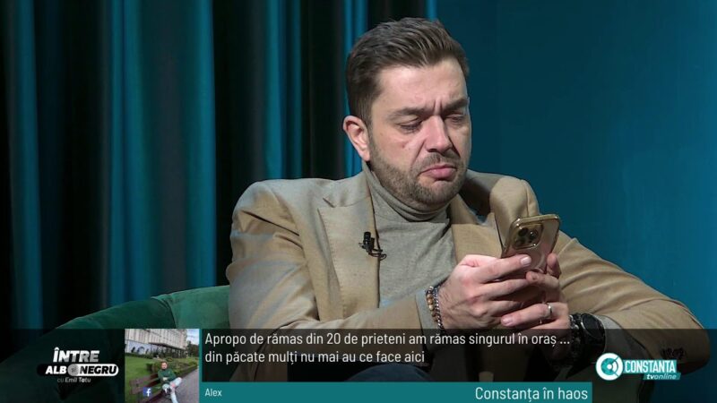 Constanța în haos, „Între alb și negru” cu Emil Tatu