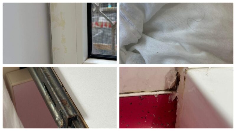 Imagini din secția „nouă” de Chirurgie Plastică și Estetică a Spitalului Județean Constanța. O tânără acuză condiții de spitalizare inacceptabile