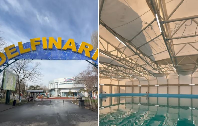 Lucrările la noul bazin de antrenament de la Delfinariul Constanța, finalizate