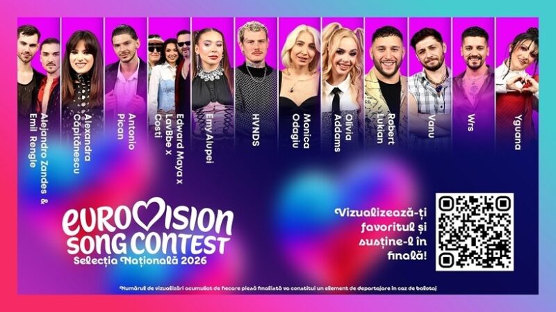 Antonio Pican și Wrs primesc wild card-uri în finala Eurovision România 2026