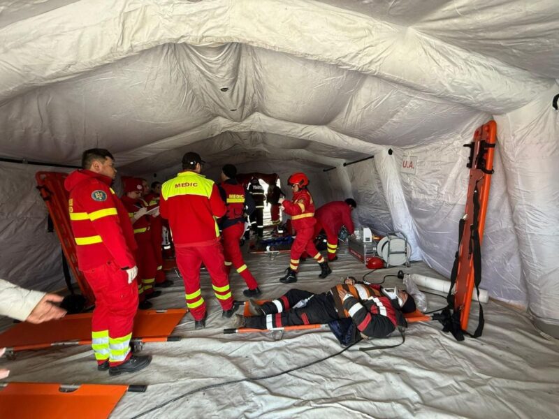 Fum toxic, accidente și intervenții salvatoare: exercițiu de amploare a Oil Terminal Platforma Sud